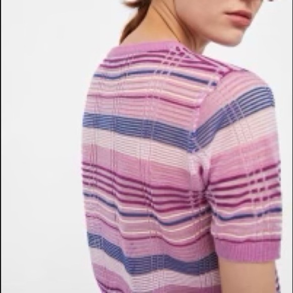 Zara Sheer striped shirt - Picture 2 of 2